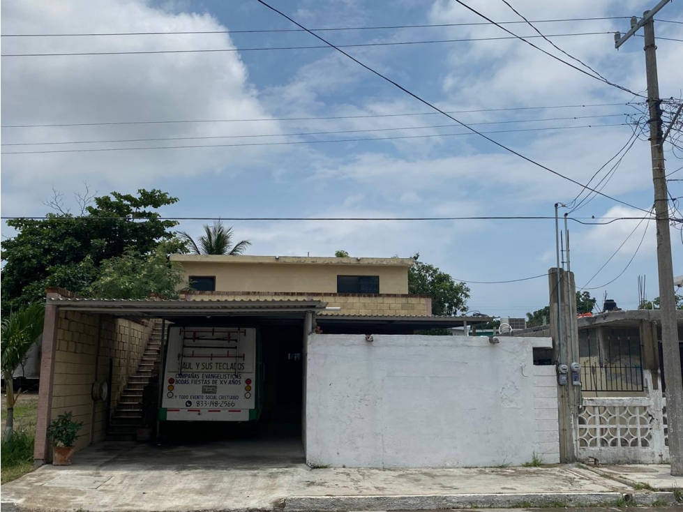 Casa en venta Col. Lucio Blanco, Ciudad Madero. CV072.