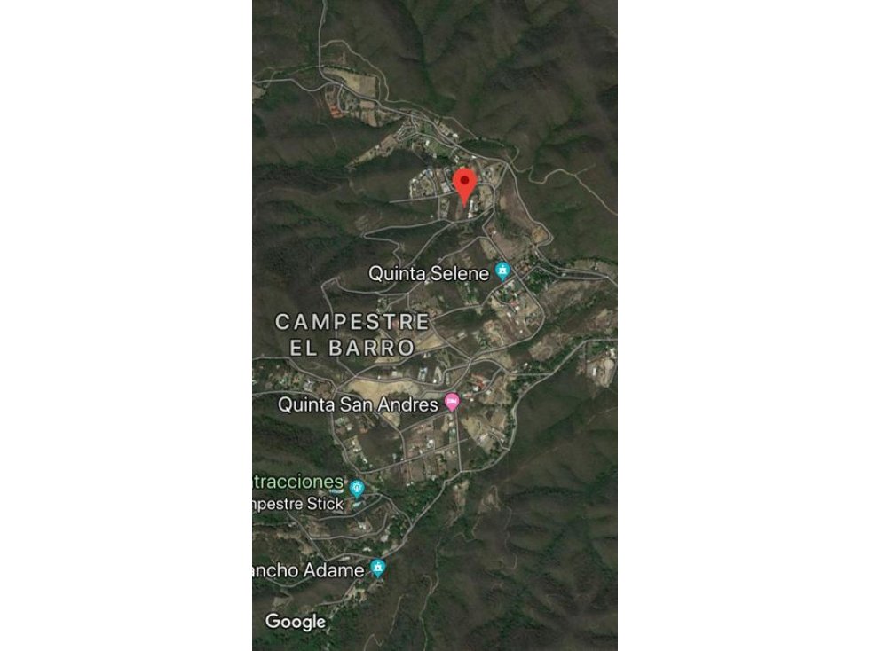 Terreno en venta de 2,500 m2 en Campestre el Barro Santiago - AMG