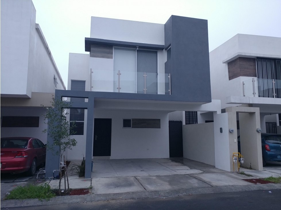 PRIVADAS BORNEO Casa en Renta EQUIPADA en Apodaca MZC