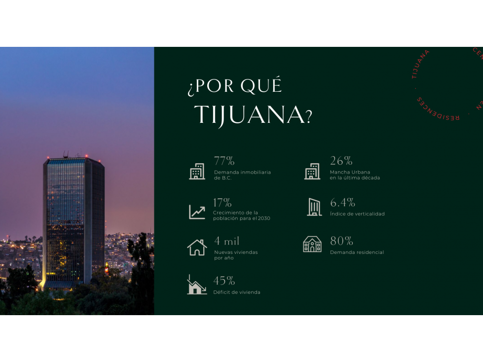 DEPARTAMENTOS EN PREVENTA EN CENTRAL GARDEN TORRE B TIJUANA