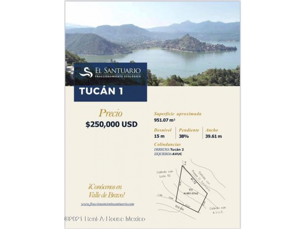 Terreno en venta EL SANTUARIO Tucan1 MLS 22-3097