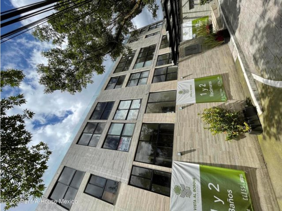 Depto en venta, Vista al Bosque, ca Arteaga y Salazar  DF MLS 22-3898