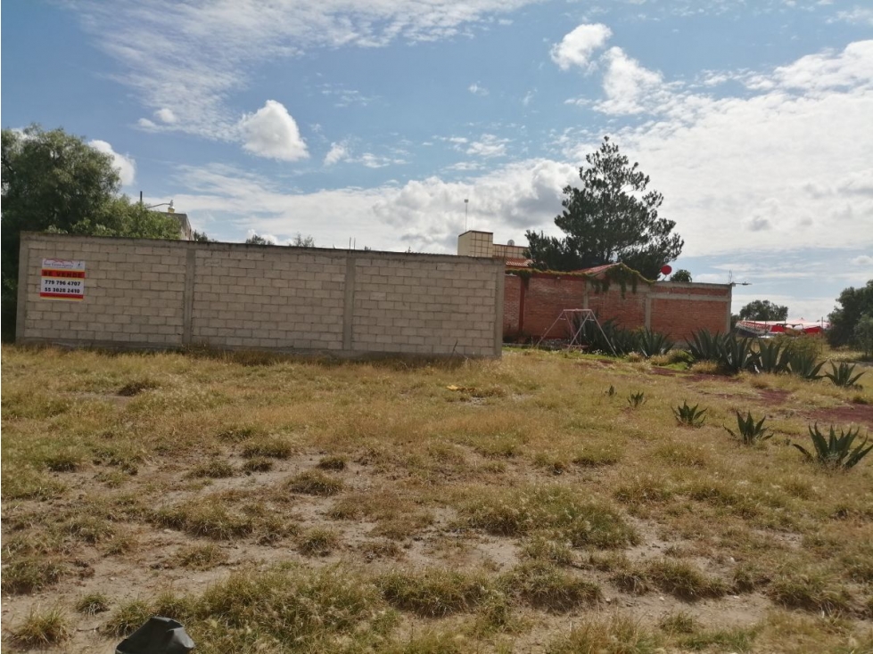 TERRENO EN TIZAYUCA 200m2
