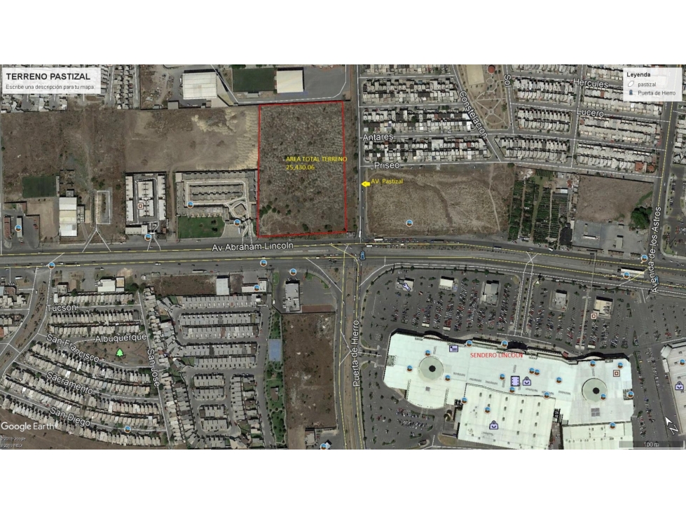 Terreno Comercial en Venta Ave. Lincoln, Monterrey