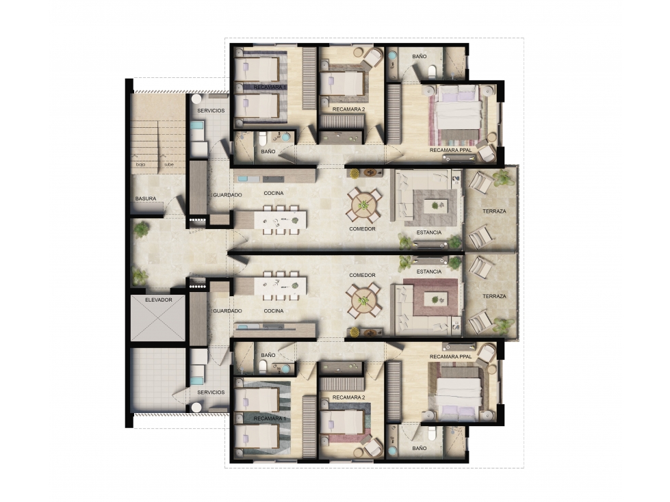 Cañadas del Lago, PREVENTA - Penthouse con roof garden y vigilancia