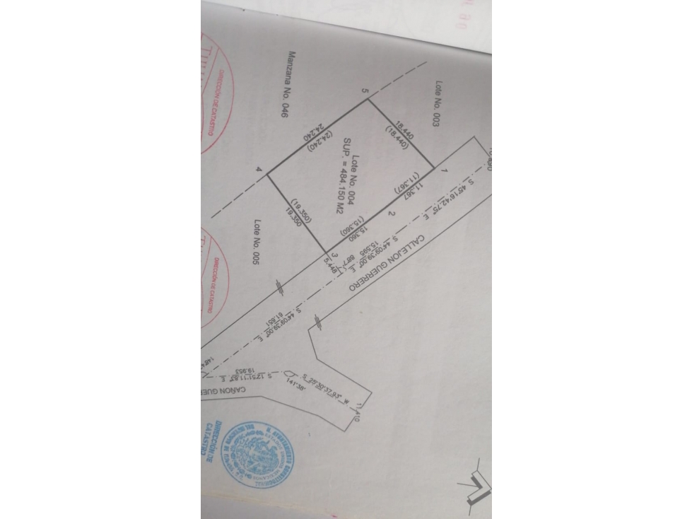 BCN / TIJUANA / TERRENO / VENTA / 484 M / ALTAMIRA / CENTRO