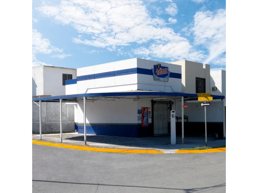 VENTA DE LOCAL COMERCIAL, COL. VALLE DE SALDUERO, APODACA.