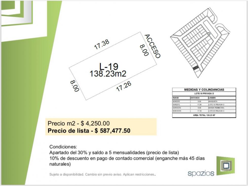 Terrenos en Venta, Fraccionamiento los Frailes